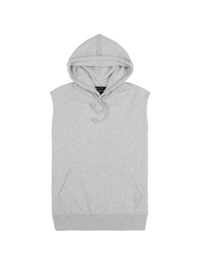 Sleeveless Pullover Hoodie - Image 5