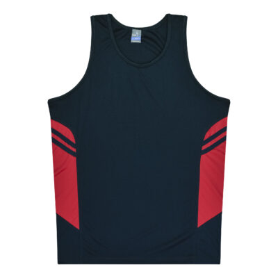 TASMAN MENS SINGLETS - 1111 - Image 21