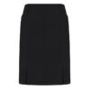 Womens Siena Front Pleat Detail Straight Skirt