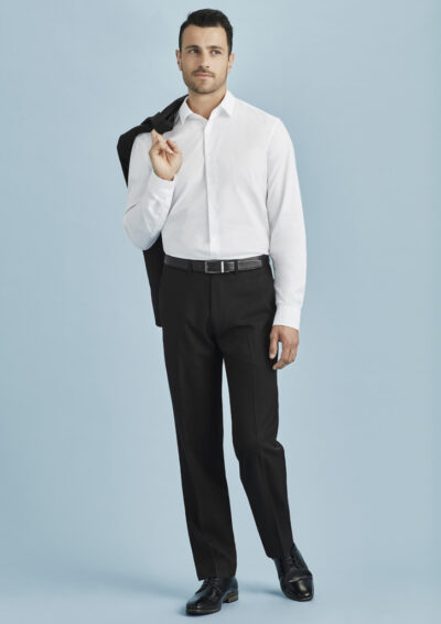 Mens Cool Stretch Adjustable Waist Pant (Stout)