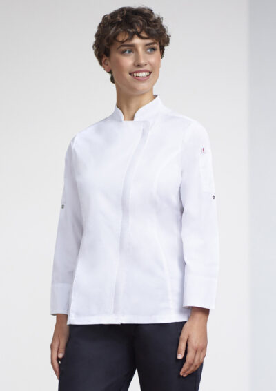 Womens Alfresco Long Sleeve Chef Jacket