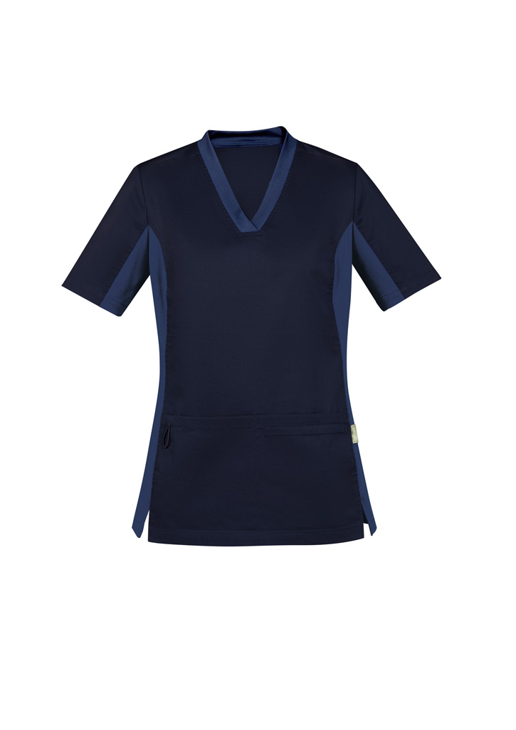 Womens Riley Stretch Scrub Top - Image 8