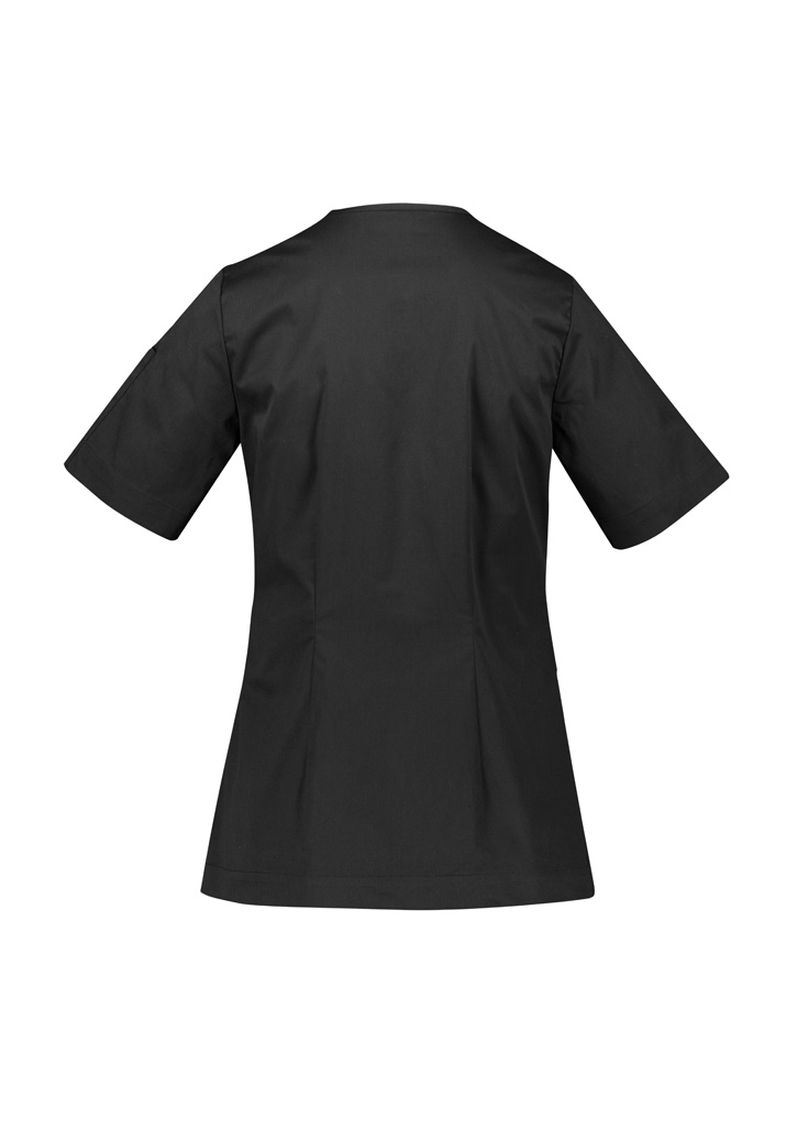 Womens Parks Zip Front Crossover Scrub Top - Image 2