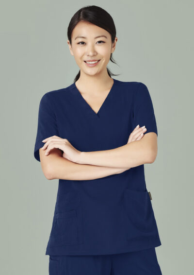 Womens Avery V-Neck Scrub Top