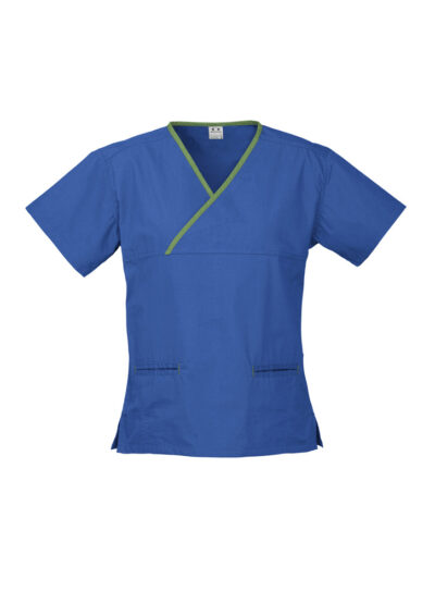 Alternative view of Womens Contrast Scrub Top