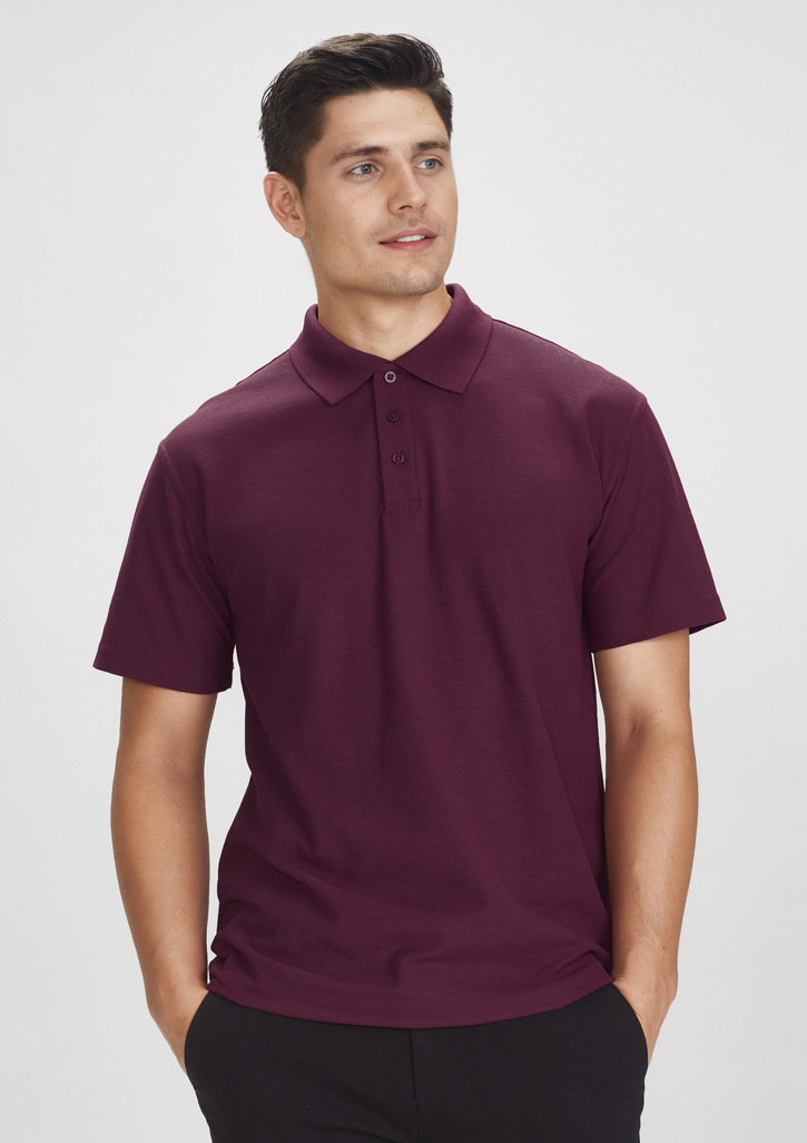 Mens Crew Short Sleeve Polo - Image 7
