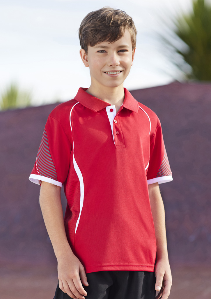 Kids Razor Short Sleeve Polo - Image 19