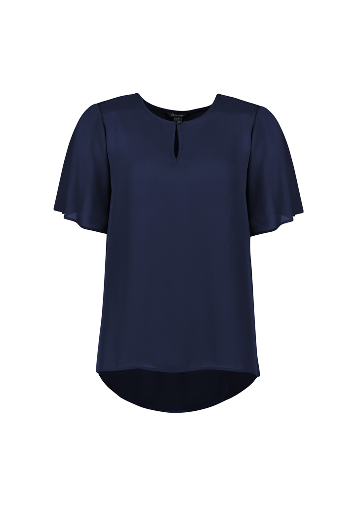 Womens Vienna Short Sleeve Blouse - Image 8