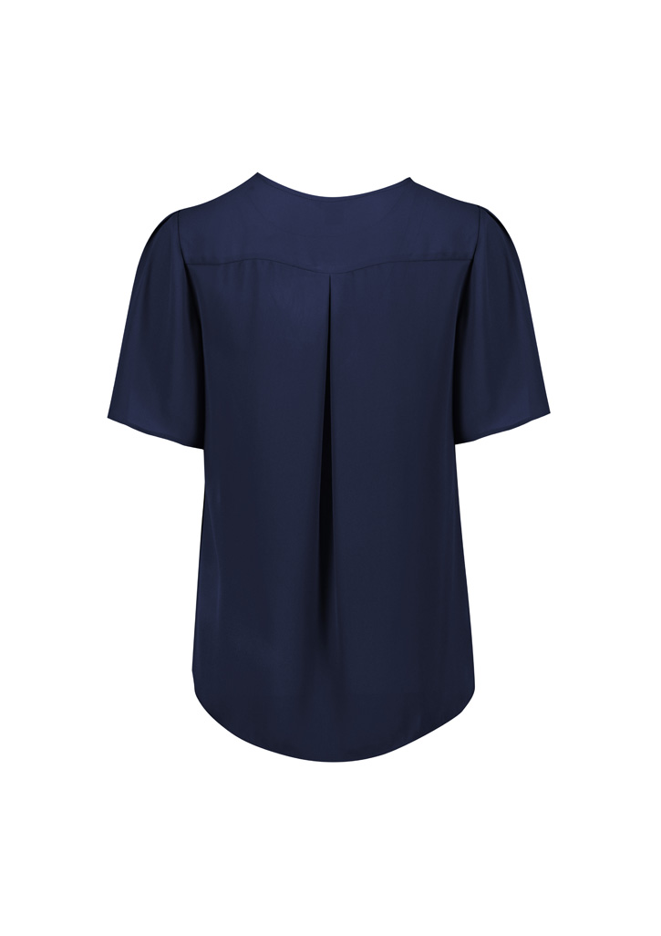 Womens Vienna Short Sleeve Blouse - Image 9