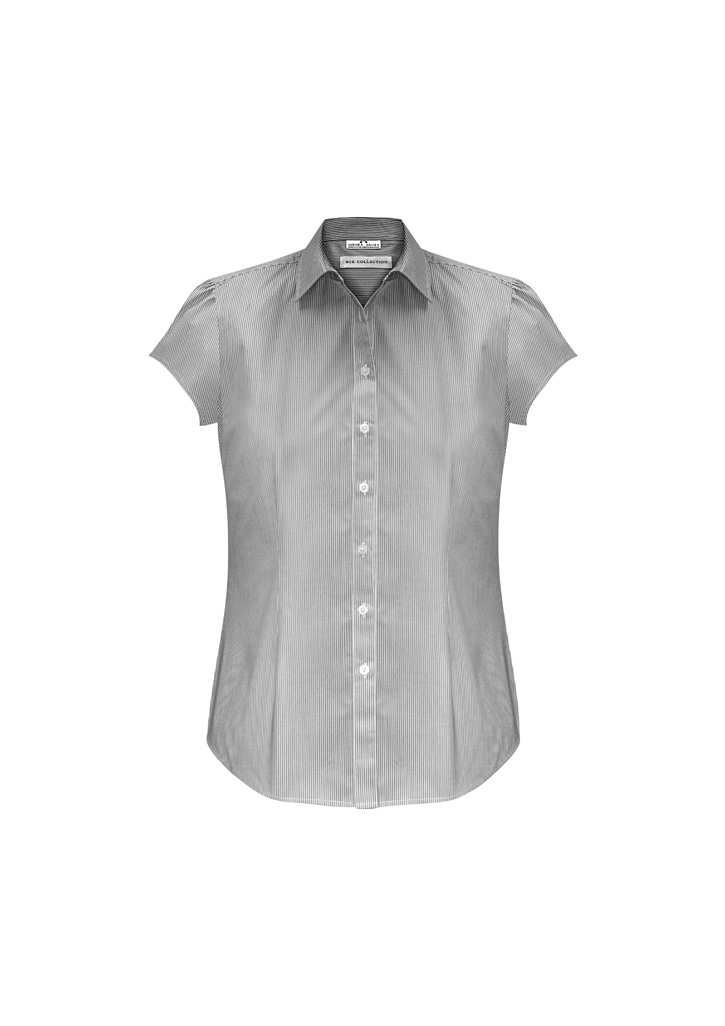 Womens Euro Short Sleeve Shirt - Image 3