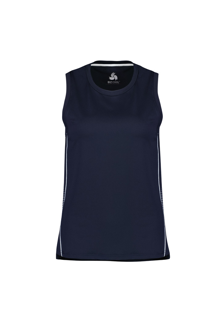 Womens Balance Singlet - Image 2
