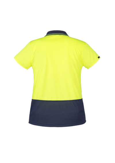 Womens Hi Vis Basic Short Sleeve Polo - Image 7