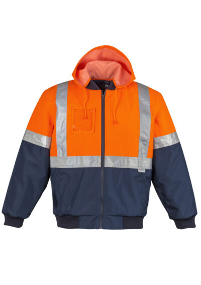 Mens Hi Vis Quilted Flying Jacket