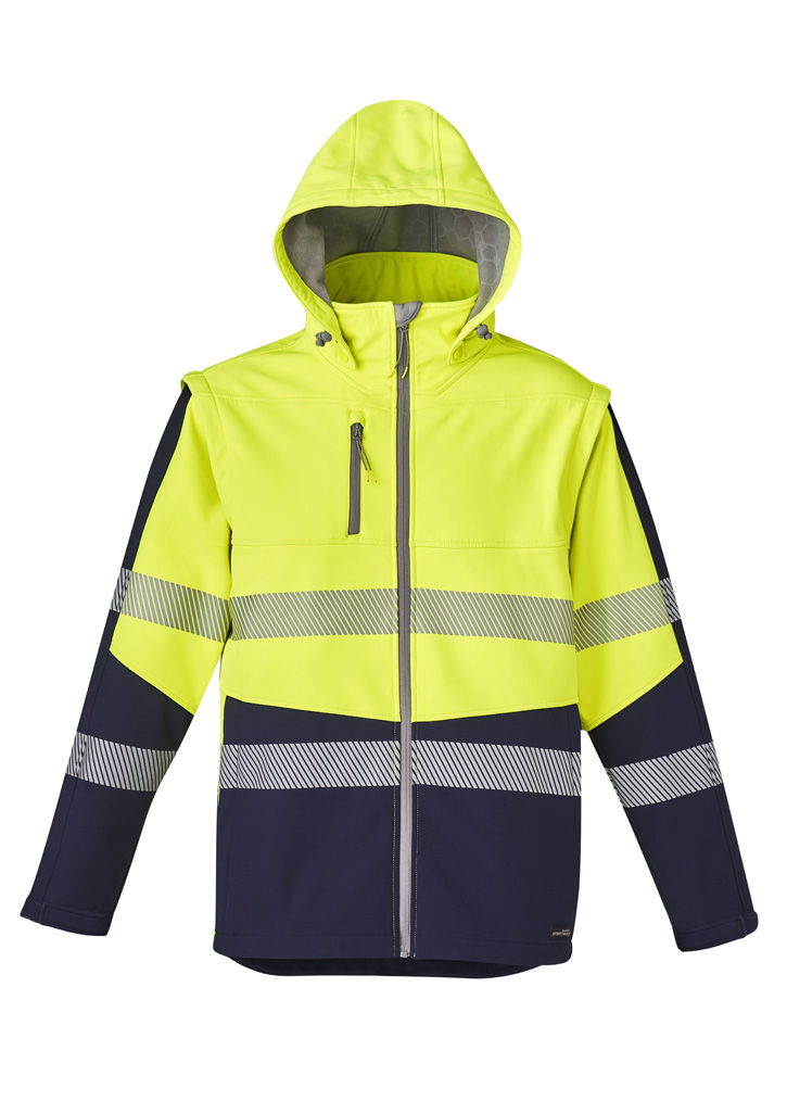 Unisex Streetworx 2 In 1 Stretch Softshell Jacket - Image 9