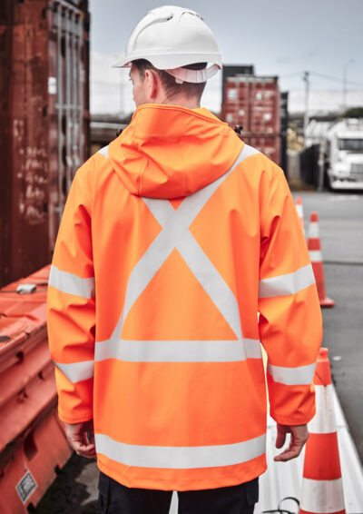 Alternative view of Mens TTMC-W23 Hi Vis X Back Heavy Duty Waterproof Jacket