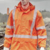 Mens TTMC-W23 Hi Vis X Back Ultralite Waterproof Jacket