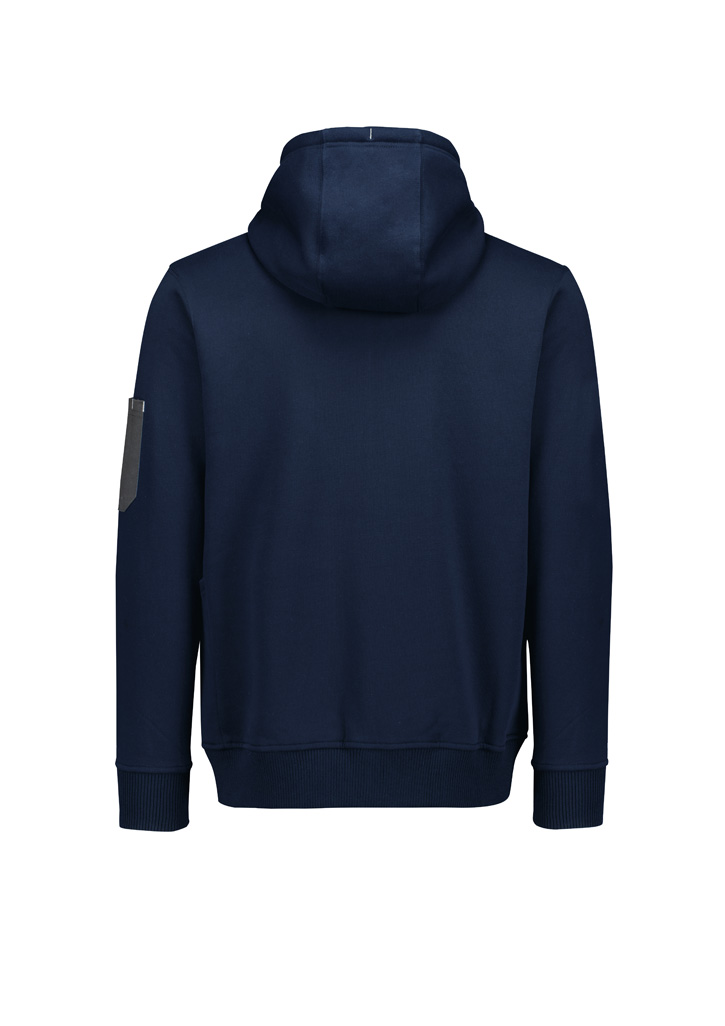 Unisex Zip Front Multi-Pocket Hoodie - Image 3