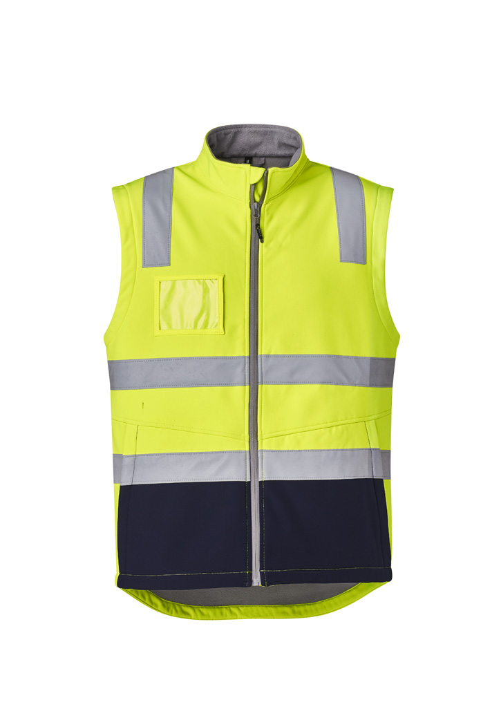 Unisex Hi Vis Softshell Vest - Image 4