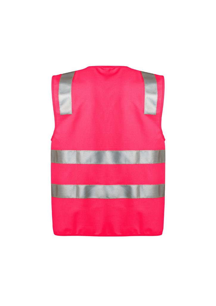 Unisex Hi Vis Zip Vest - Image 5