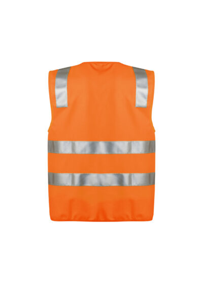 Unisex Hi Vis Zip Vest - Image 3