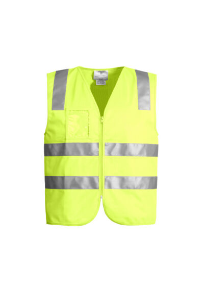 Unisex Hi Vis Zip Vest - Image 6