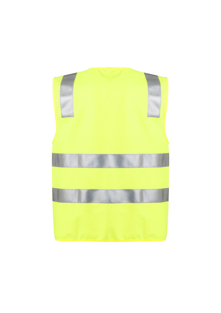 Unisex Hi Vis Zip Vest - Image 7