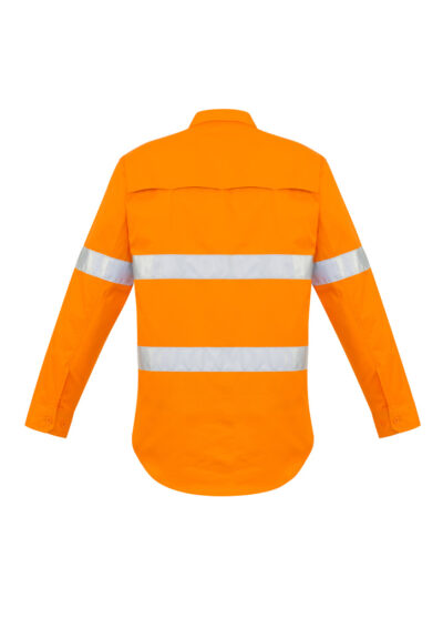 Alternative view of Mens Hi Vis Hoop Taped Long Sleeve Shirt