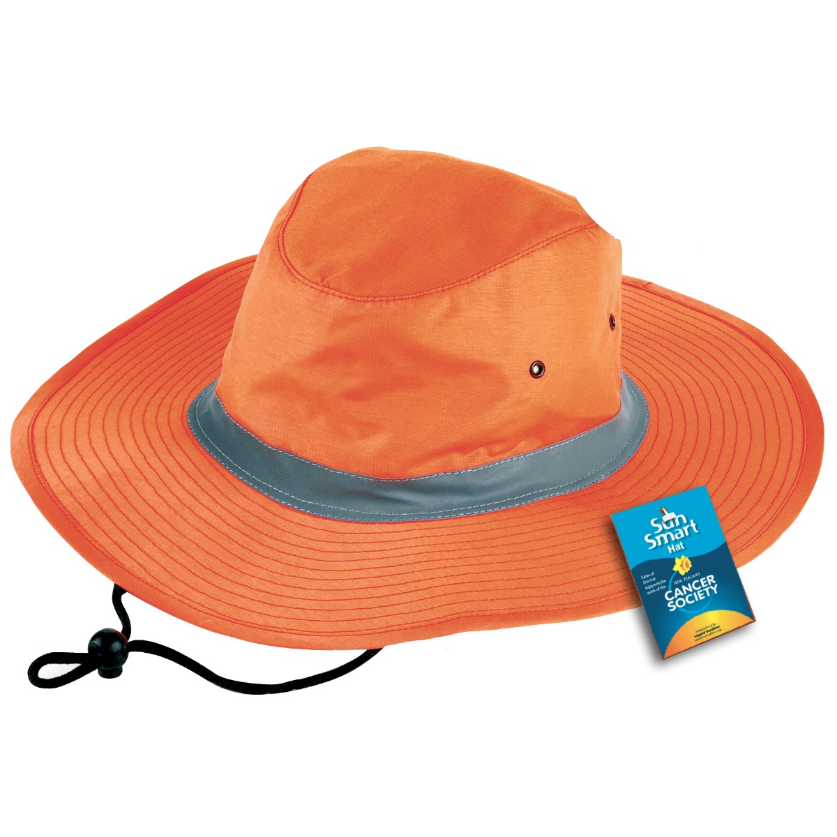 Hi Vis Reflector Safety Hat - Image 2