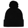 B1900 Headwear24 Cuffed Knitted Pom Pom Beanie